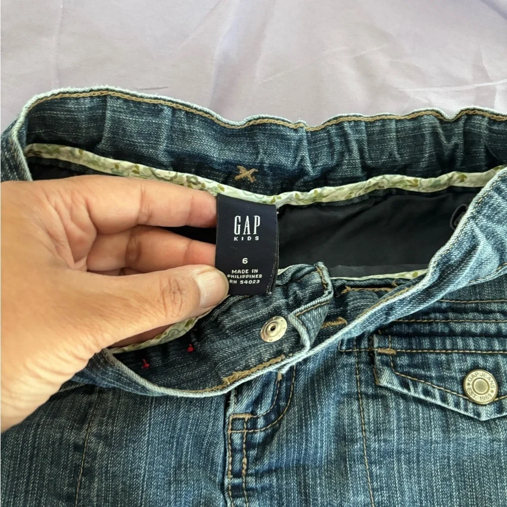 Denim Mini Skirt
